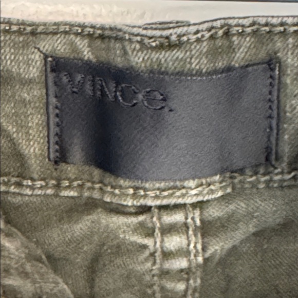 Vince Olive Green Tencel Blend Stretch Mid Rise Skinny Jeans Size 29 - Picture 3 of 9
